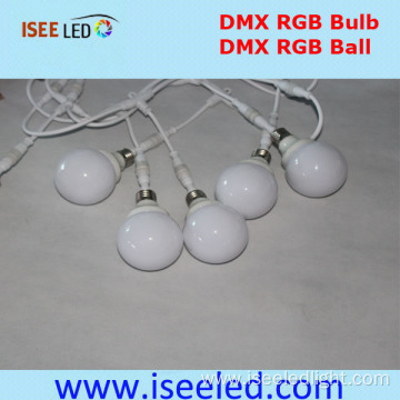 E27 Waterproof LED Bulb Dynamic DMX 512 Control